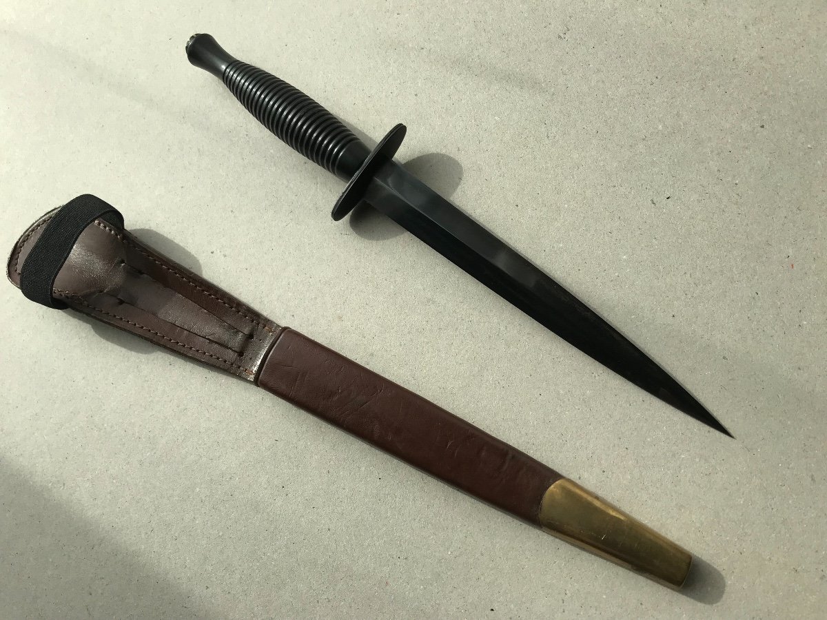 Vintage And Custom Made English Commando Dagger-photo-2