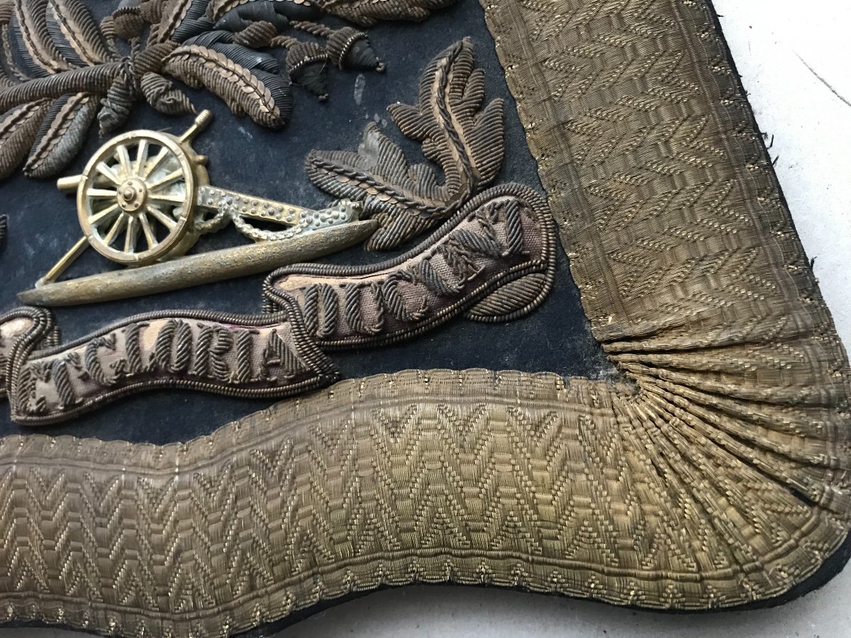 English Sabretache  For Victorian Artillery Officer-photo-6