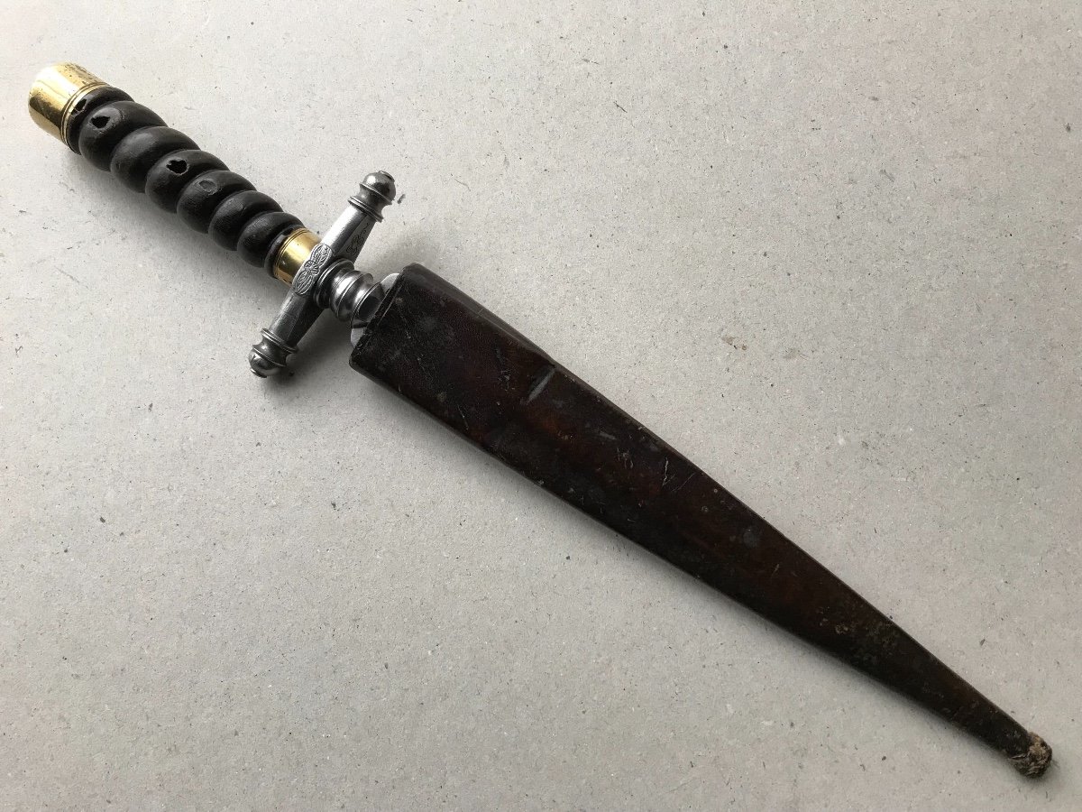  Puissante Dague / couteau De Chasse Italienne -photo-2