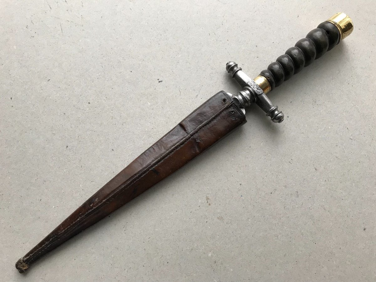  Puissante Dague / couteau De Chasse Italienne -photo-3