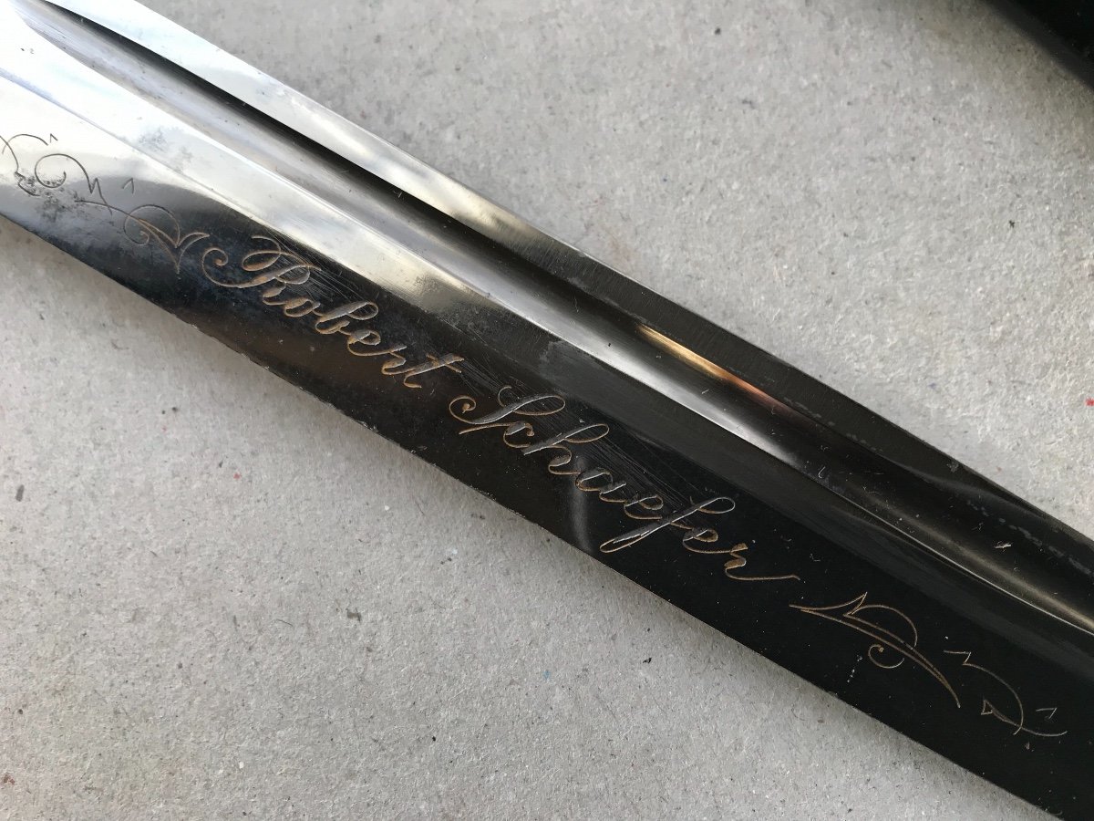 German Bayonet With Personalized Engraving-photo-4