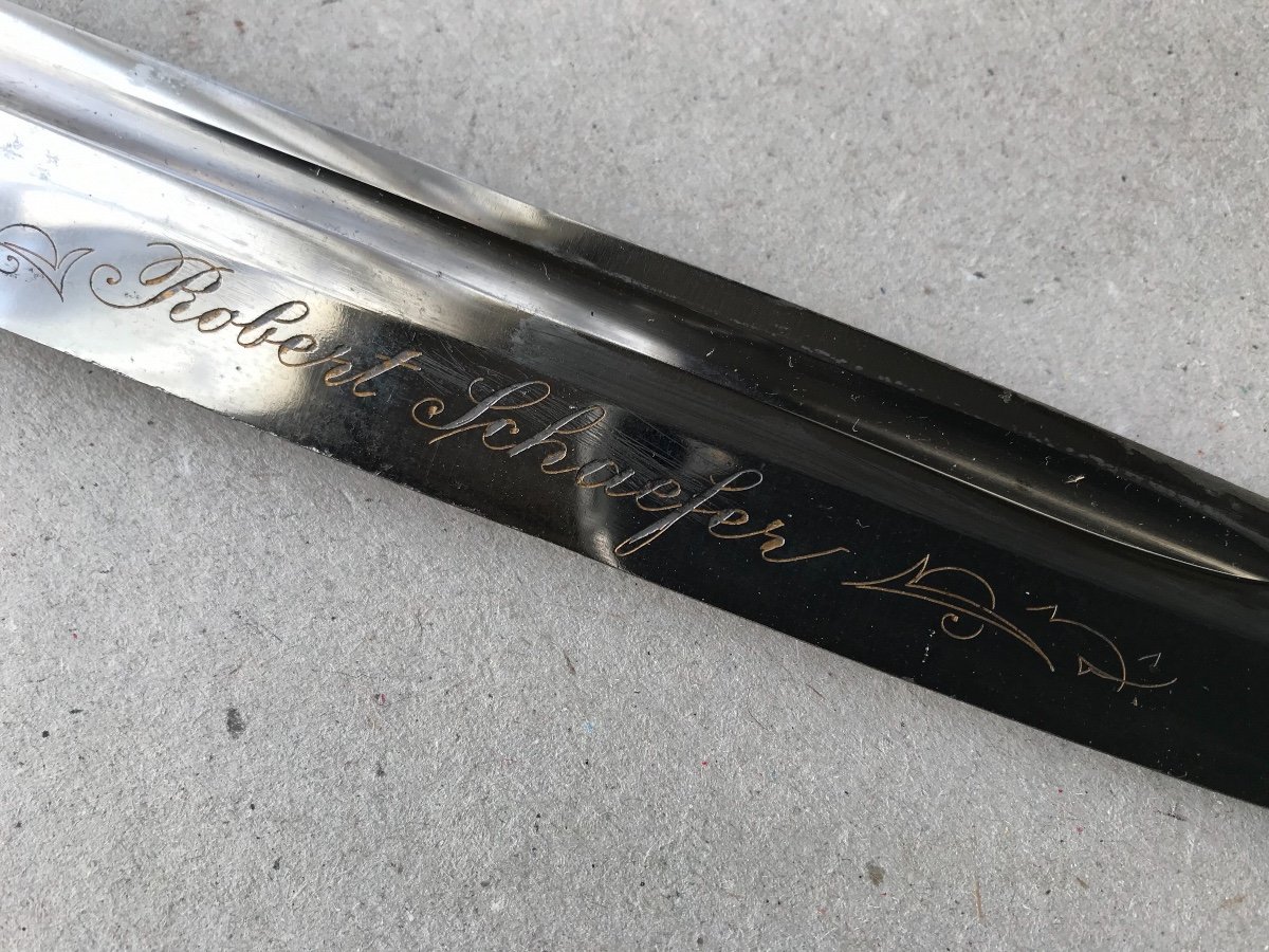 German Bayonet With Personalized Engraving-photo-3