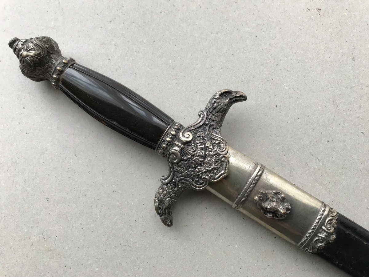 Dague De Venerie De L’ecole Imperiale Forestiere 1869