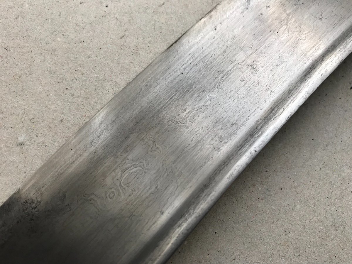 French Hunting Dagger In Sterling Silver-photo-5