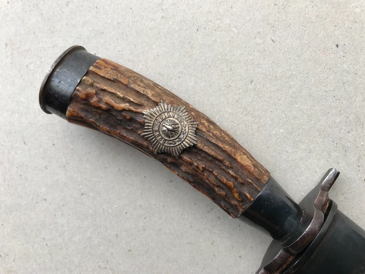 Dague /  Baionnette De Chasse Allemande-photo-3