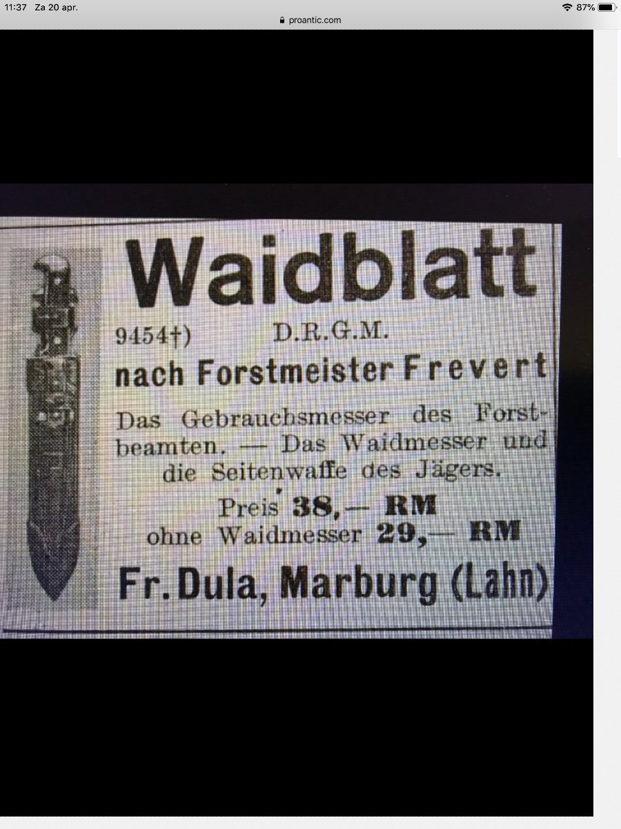 German F.dula Hunting Knife/dagger-photo-8