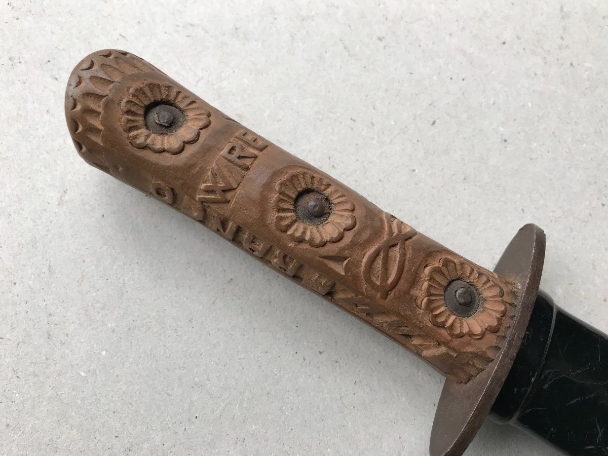 Italian Fashist Knife Model 1939 Para-photo-3