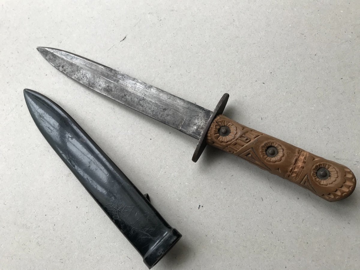 Italian Fashist Knife Model 1939 Para-photo-4