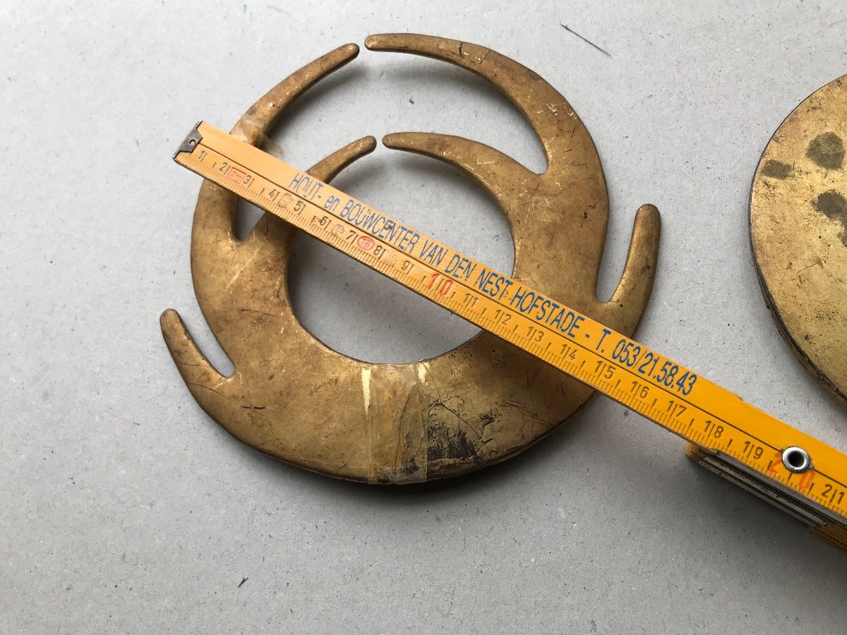Two Maedate For Japanese Samurai Helmet-photo-2