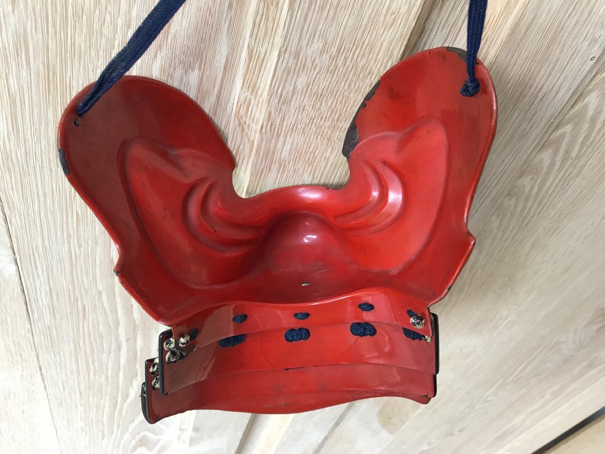 Tres Ancien Masque Samurai De Type Hanpo-photo-1
