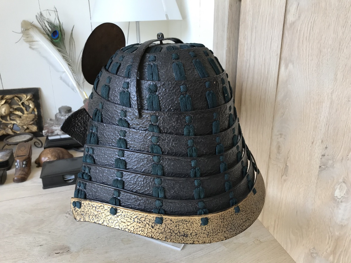 Casque Samurai De Type Tatami Kabuto-photo-3
