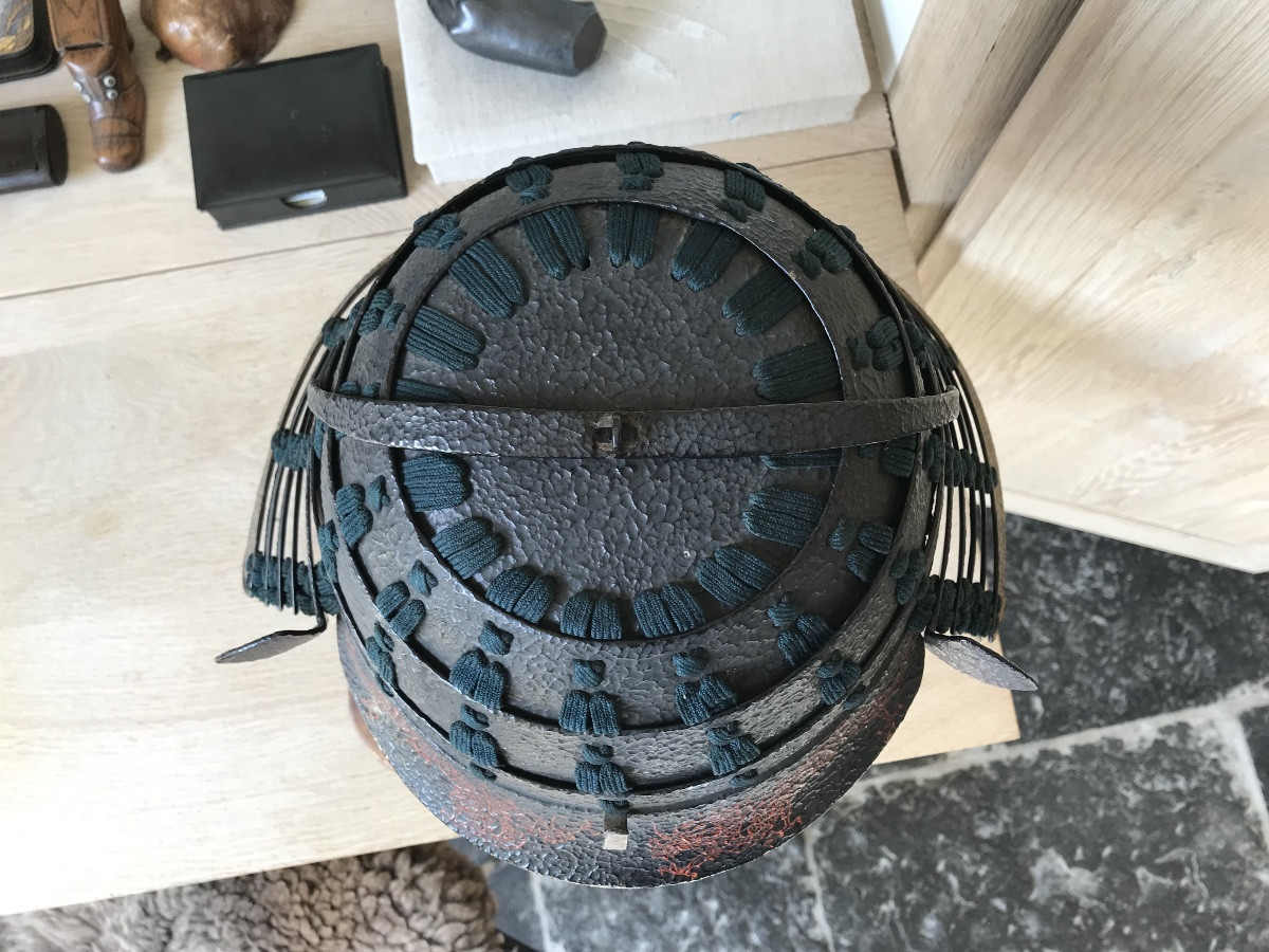 Casque Samurai De Type Tatami Kabuto-photo-3