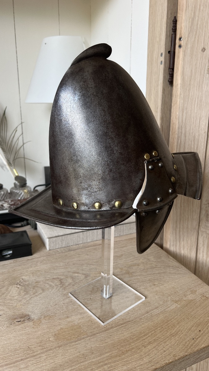 casque en fer forgé Moro des Philippines  -photo-1