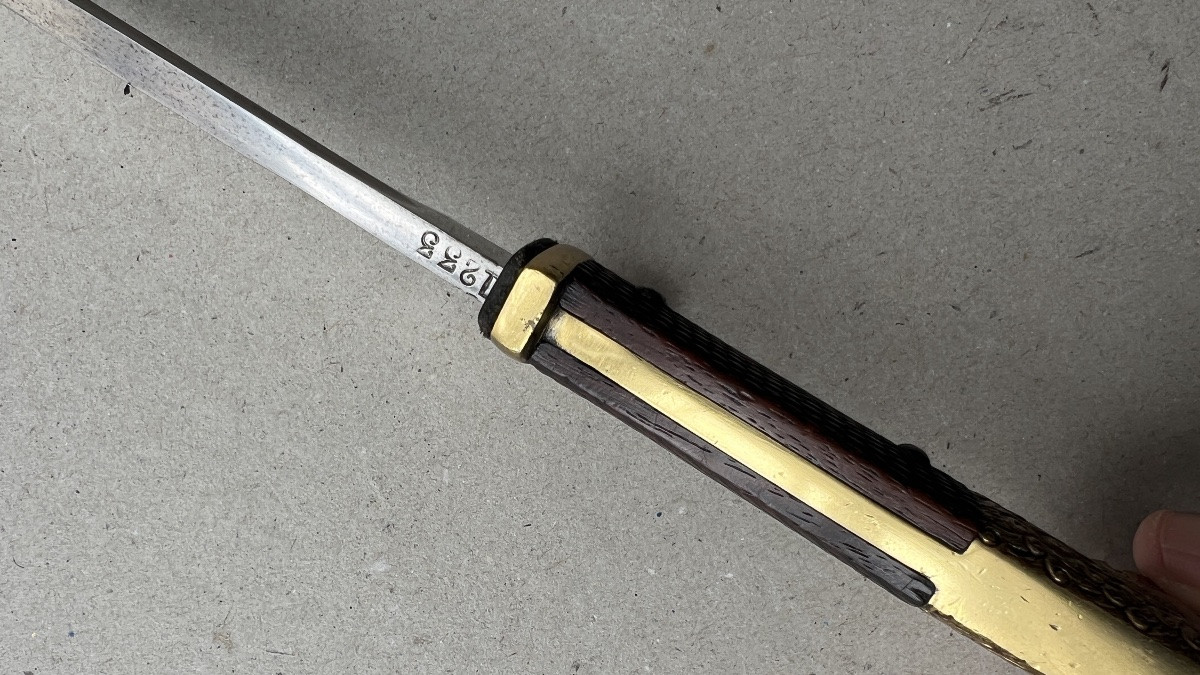 dague baionnette allemande  impériale pour officier Bavarois -photo-1