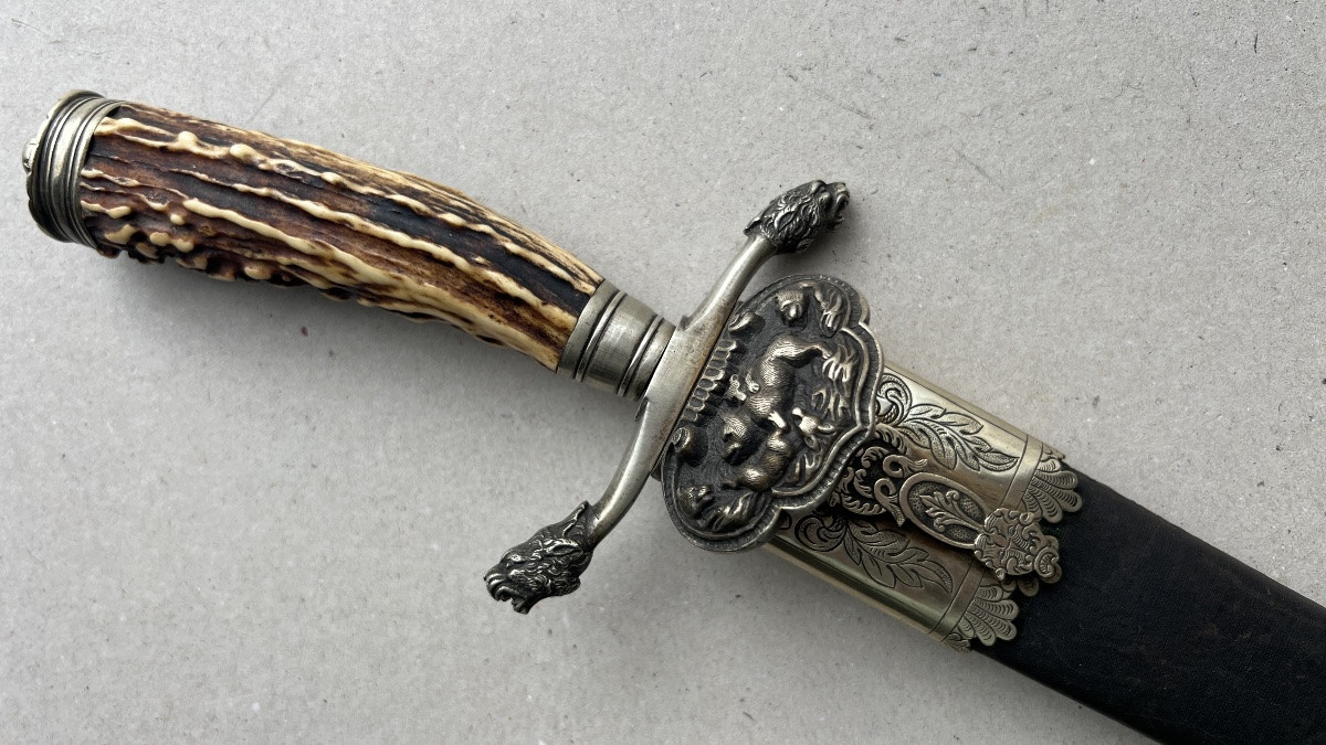 dague / couteau Bowie de luxe allemand-photo-2