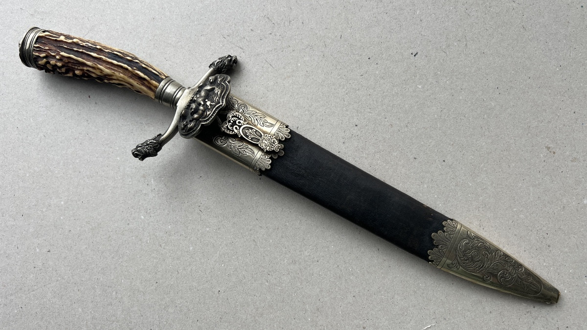 dague / couteau Bowie de luxe allemand