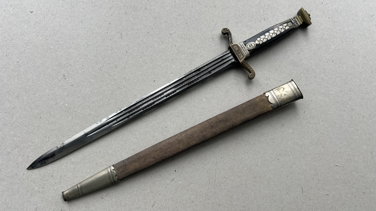 Italian Hunting Dagger From The First Empire-photo-3