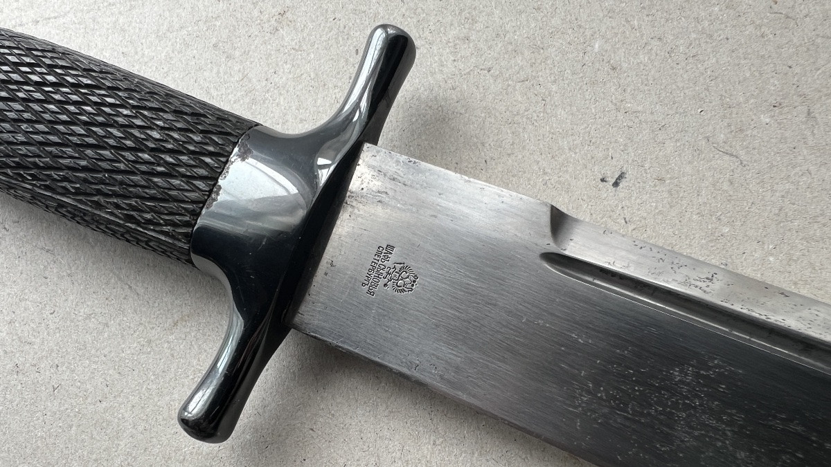 Large Russian Hunting Knife From The Tsarist Period-photo-2