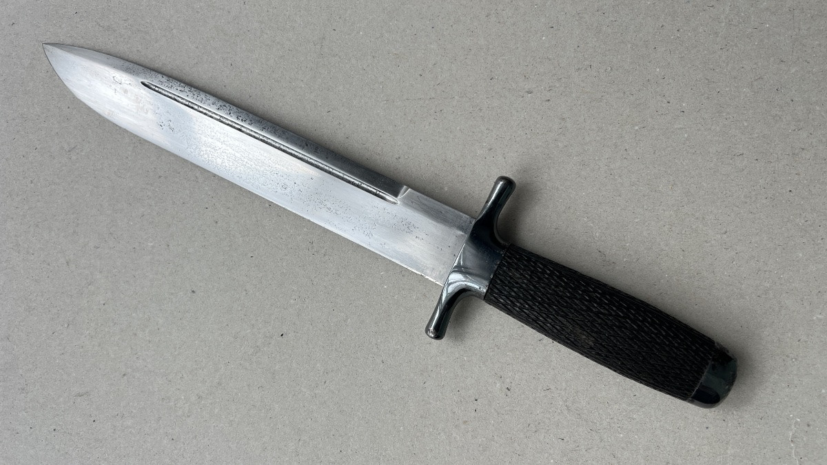 Large Russian Hunting Knife From The Tsarist Period-photo-3