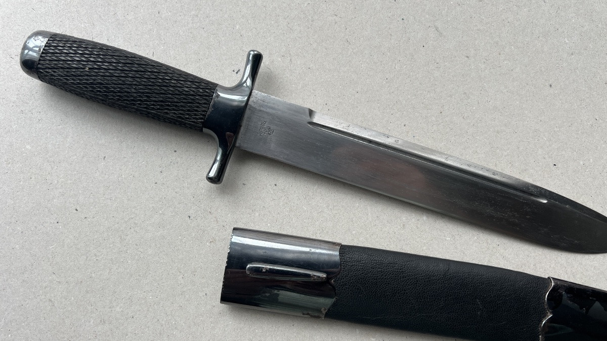 Large Russian Hunting Knife From The Tsarist Period-photo-5