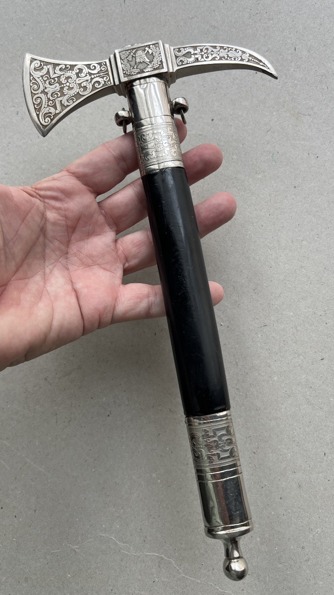 German Luxury Firefighter's Axe In 3/4 Proportion-photo-4