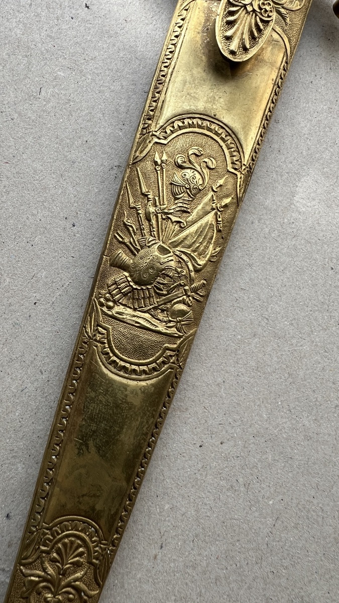 French Deluxe Naval Officers Dagger -photo-3