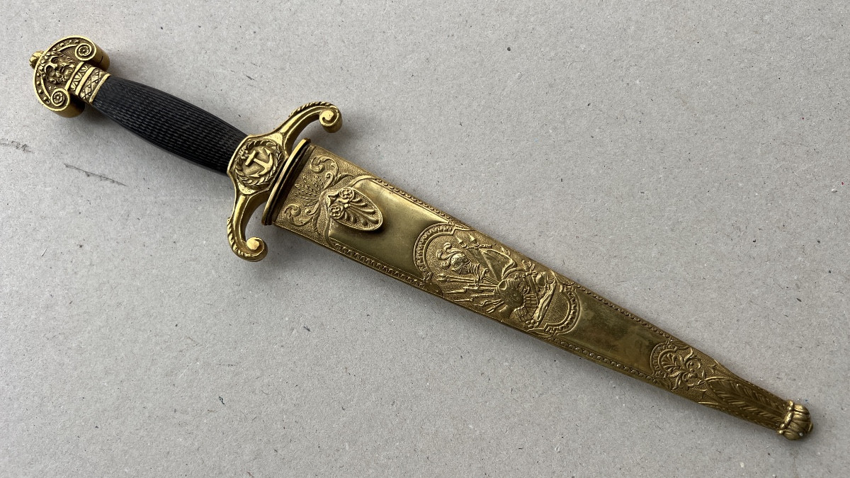 French Deluxe Naval Officers Dagger 
