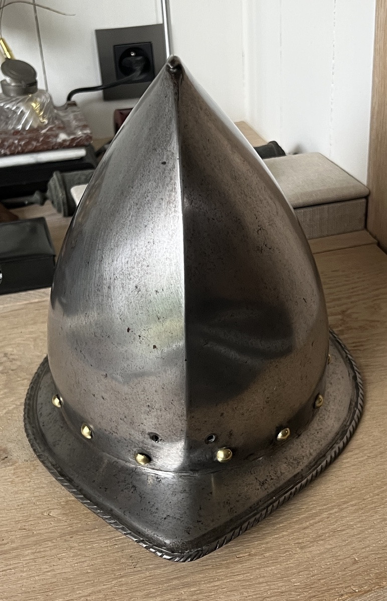 casque cabasset morion de haut modèle-photo-1