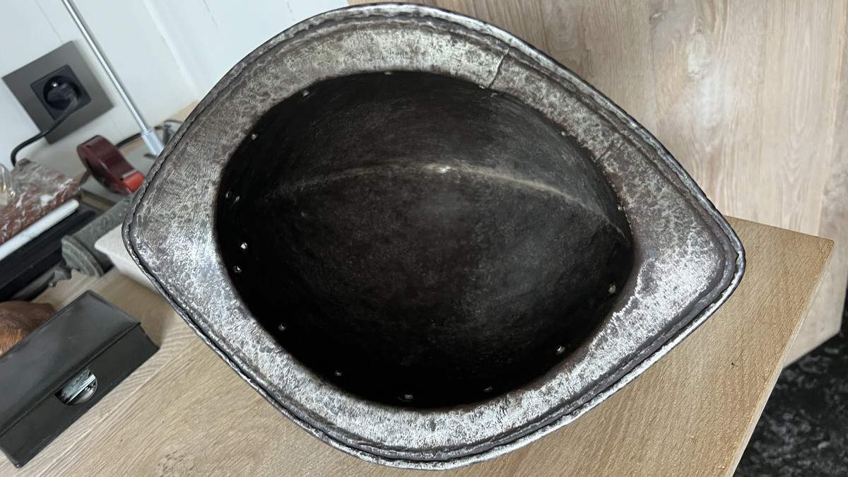 casque cabasset morion de haut modèle-photo-5