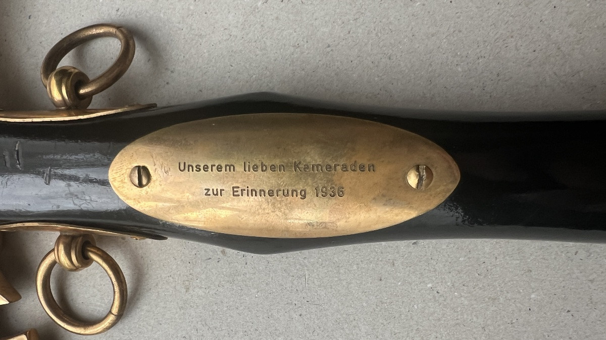 German Officer's Parade Fireman's Axe 1936-photo-3