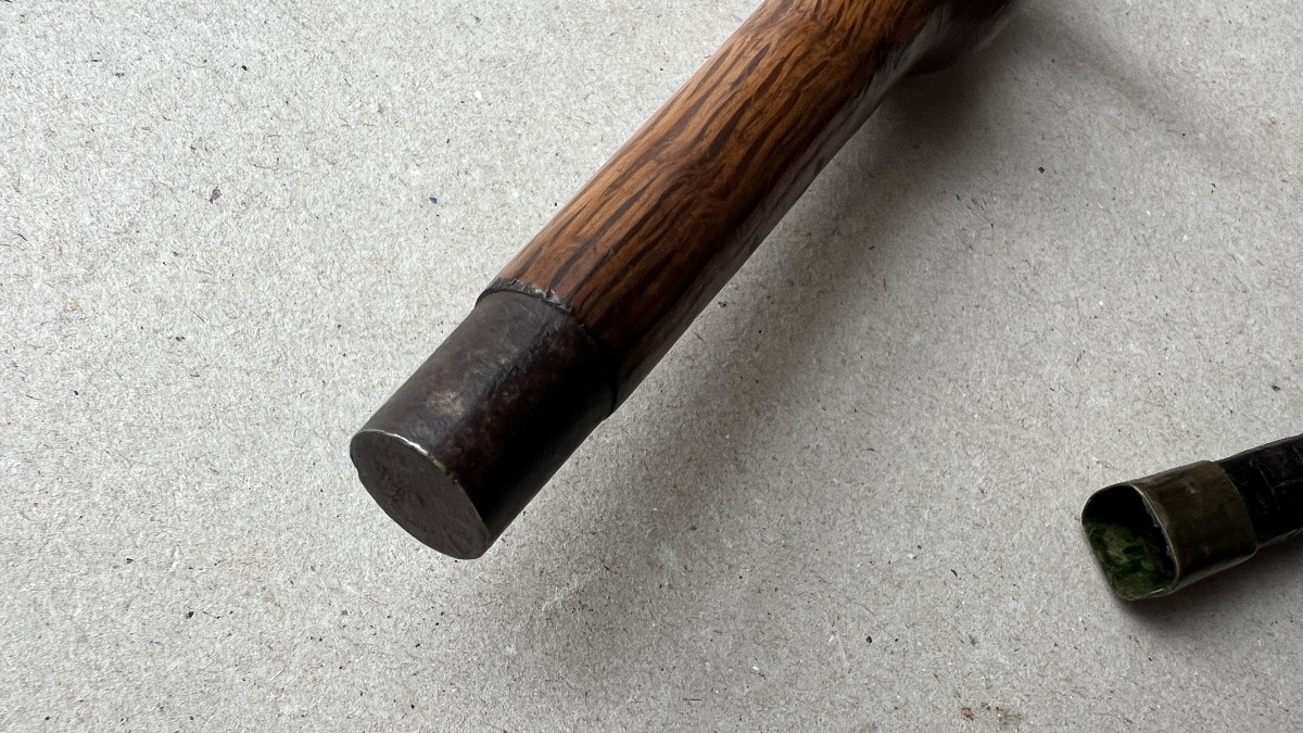 stylet dague baionnette a bouchon allemande de 1700-photo-5