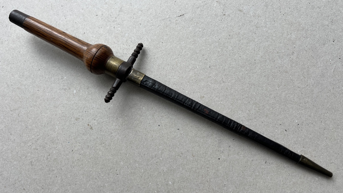 stylet dague baionnette a bouchon allemande de 1700