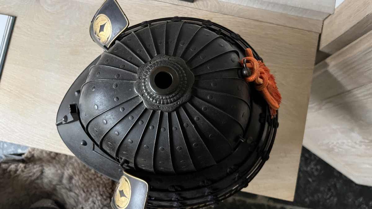 casque de samurai a 24 lamelles-photo-6