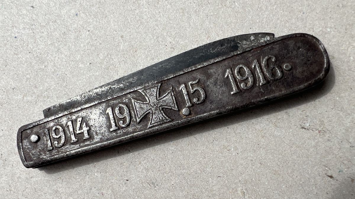 World War I German Pocket Knife-photo-2