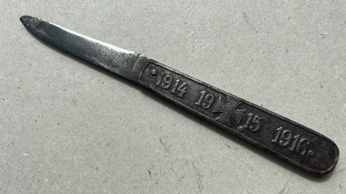 World War I German Pocket Knife-photo-4