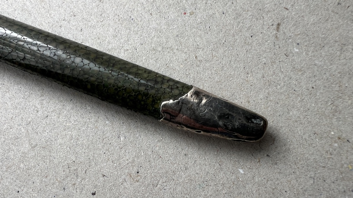 petit couteau en argent pour fumeur -photo-2