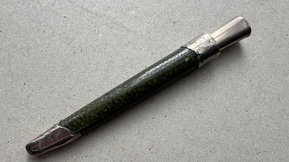 petit couteau en argent pour fumeur -photo-3