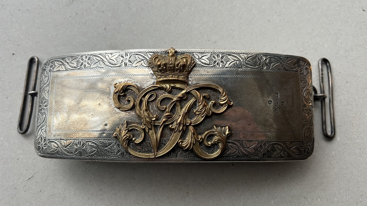 boite cartouchière en argent pour officier anglais-photo-8