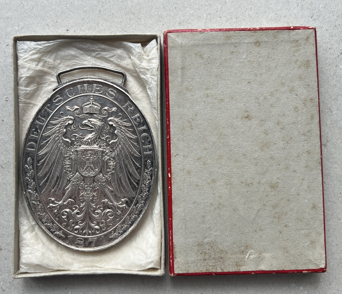 Large German Commemorative Medal From Württemberg-photo-1