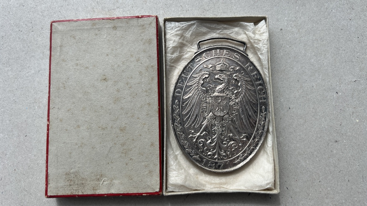 Large German Commemorative Medal From Württemberg-photo-2