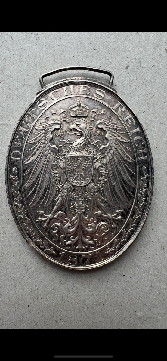Large German Commemorative Medal From Württemberg-photo-5