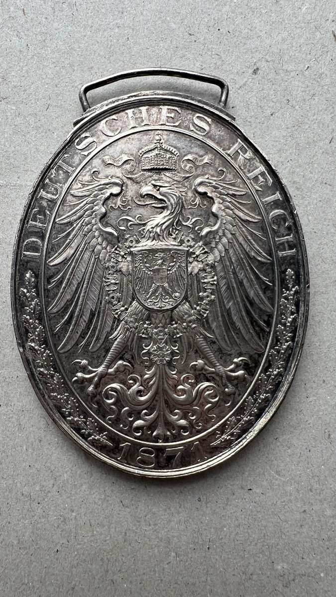 Large German Commemorative Medal From Württemberg