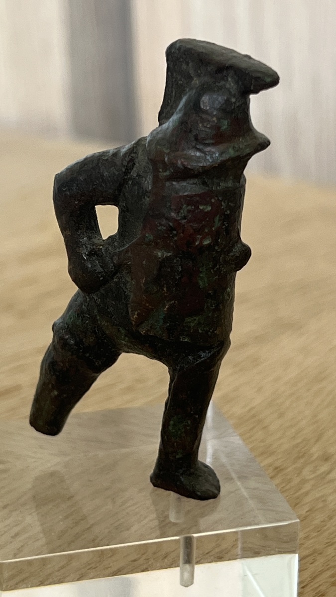Roman Bronze Statue Of A Gladiator-photo-4