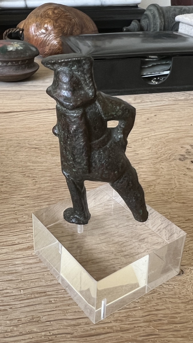 Roman Bronze Statue Of A Gladiator-photo-6