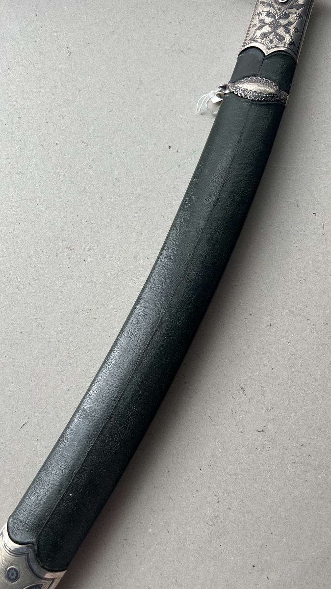 sabre argent niellé oriental style karabela-photo-3