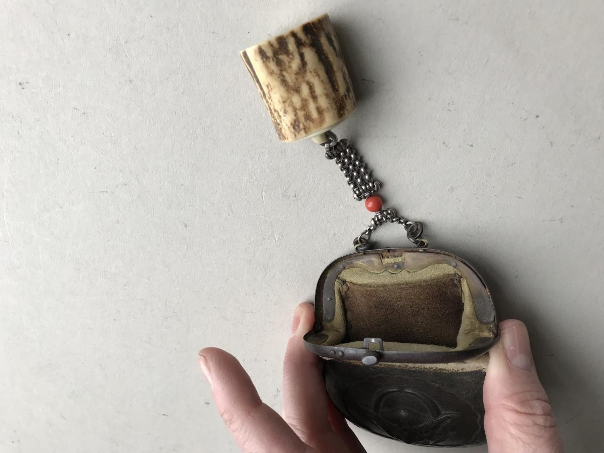 Wallet  Made From Piece Of Japanese Armour-photo-4