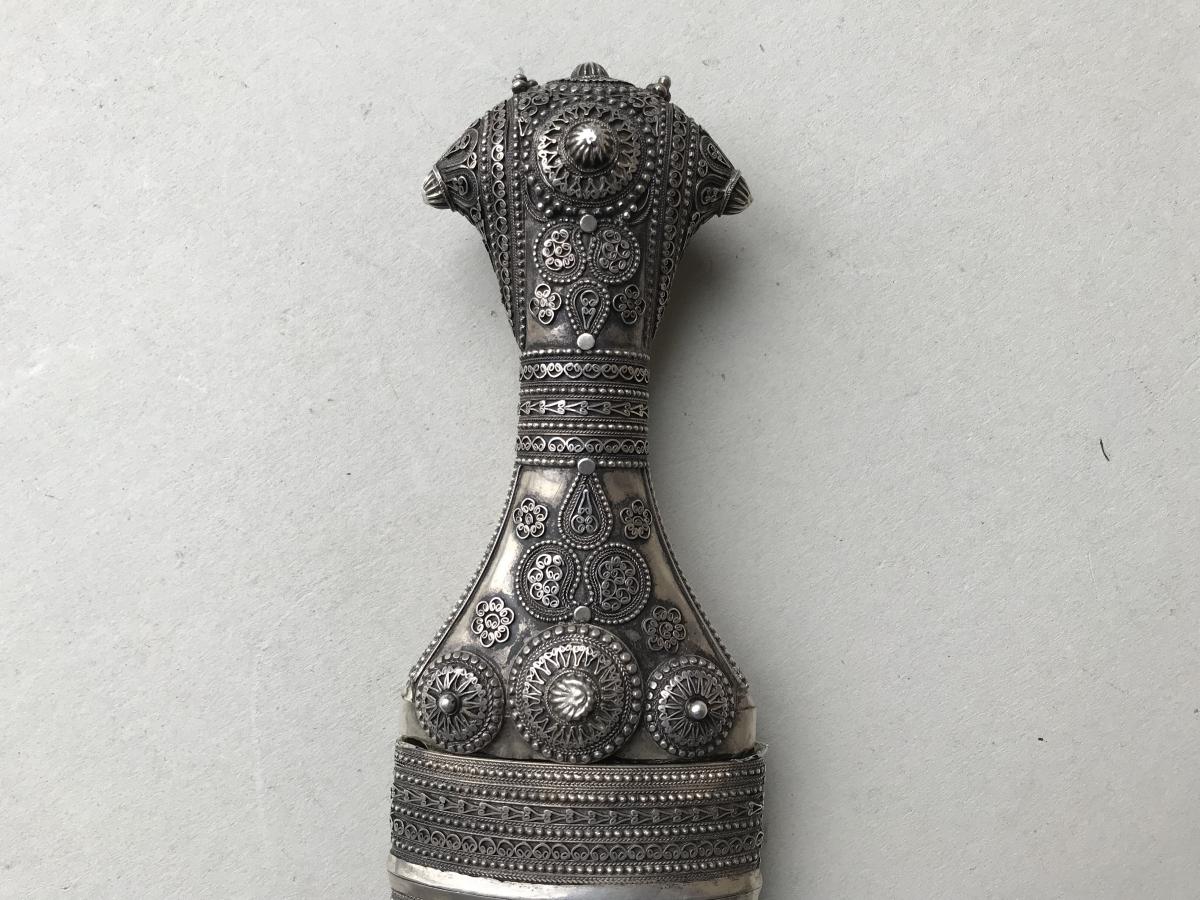 Silver Jambiya Knife-photo-2