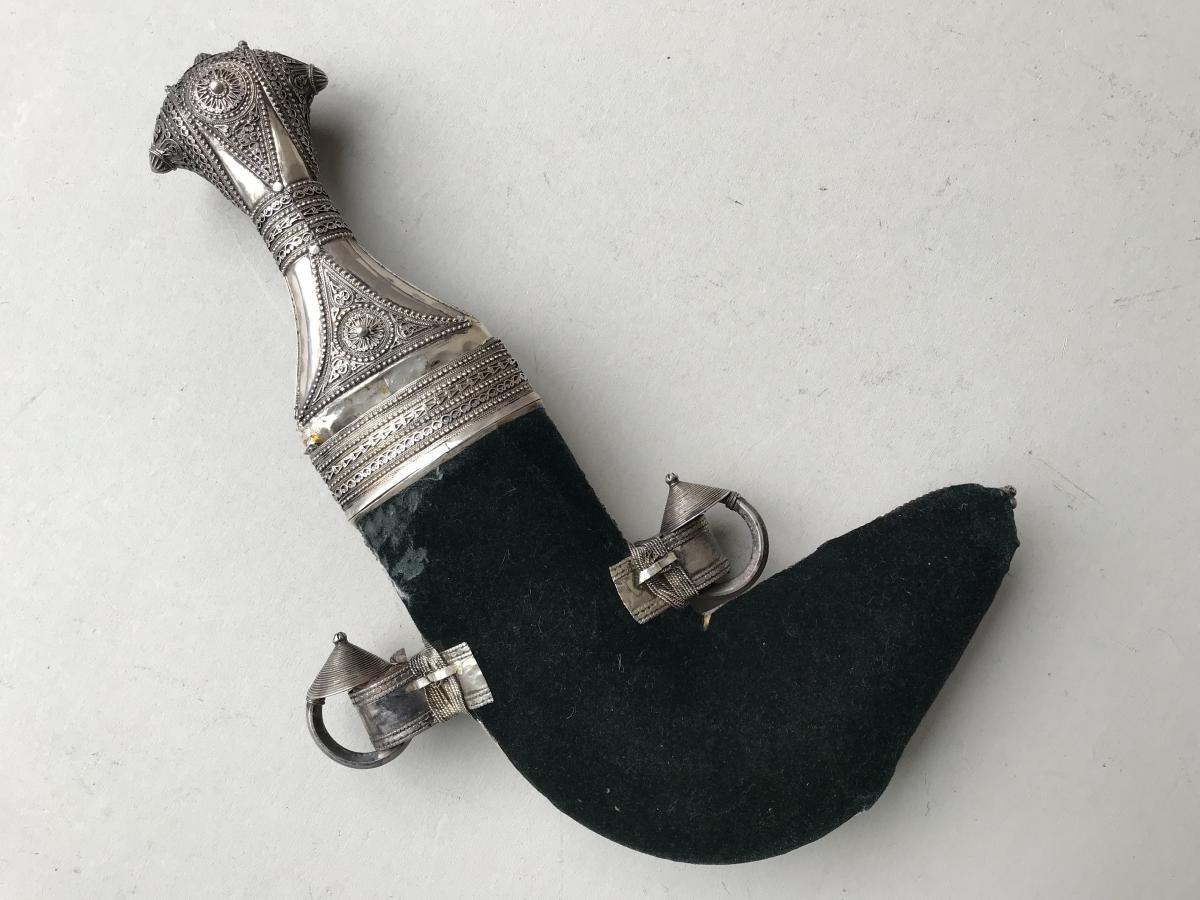 Silver Jambiya Knife-photo-1