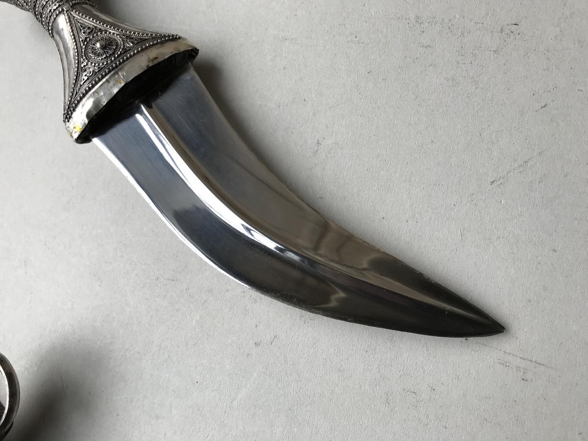 Silver Jambiya Knife-photo-5