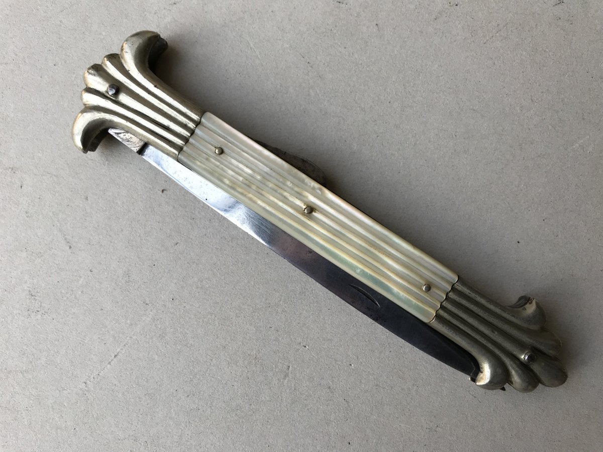 Beau Couteau Louvetier De Chatellerault